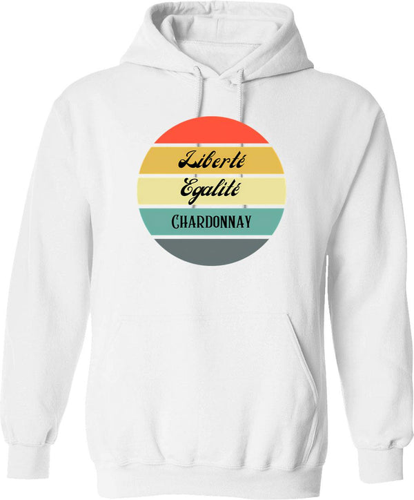 Liberal As Fuck Funny Democrat Political Hoodie - White