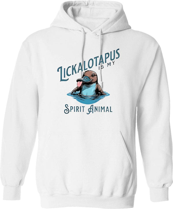 Lick My Pussy And Tell Me Im Beautiful Hoodie - White