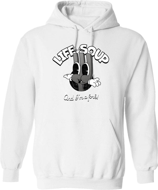 Life Is A Journey Enjoy The Ride Hoodie - White