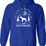Life Is A Soup And I Am A Fork Hoodie - Blue