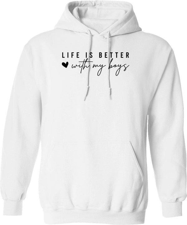 Life Is Better With Funny Family Reunion Gift Idea Hoodie - White