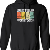 Life Is Better With Shepsky Dog Hoodie - Black
