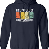 Life Is Better With Shepsky Dog Hoodie - Navy