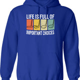 Life Is Better With Shepsky Dog Hoodie - Blue