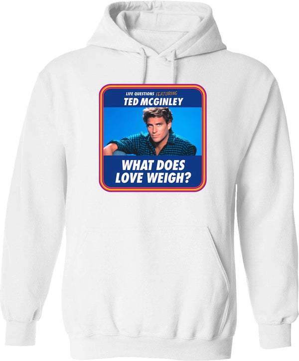 Life Is More Upbeat Funny Humor Vintage Hoodie - White