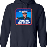 Life Is More Upbeat Funny Humor Vintage Hoodie - Navy