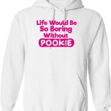 Life Sucks But Dm Me If You Can Suck Better Hoodie - White