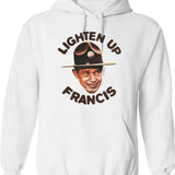 Lift Run Shoot - Fitness Motivational Gift Hoodie - White