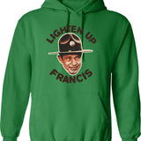 Lift Run Shoot - Fitness Motivational Gift Hoodie - Green