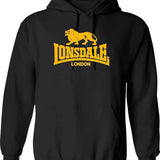 Lighten Up Francis Hoodie - Retro Graphic Pullover Hoodie for Men & Women - Black