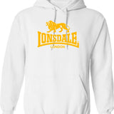 Lighten Up Francis Hoodie - Retro Graphic Pullover Hoodie for Men & Women - White