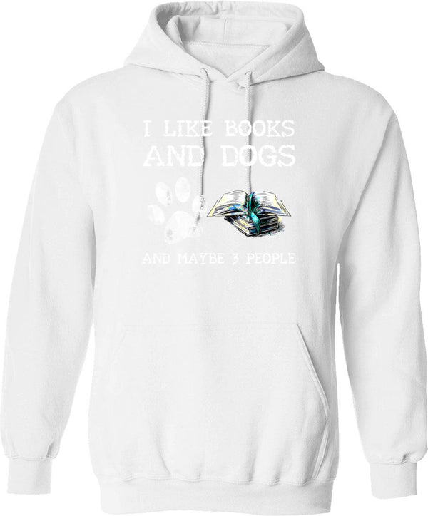 Lights Lonsdale Essential Hoodie - Retro Graphic Pullover Hoodie for Men & Women - White