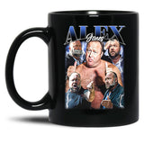 Limited Alex Jones Vintage Gift for Woman and Man Black Coffee Mug, Gift Coffee Mug
