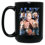 Limited Alex Jones Vintage Gift for Woman and Man Black Coffee Mug, Gift Coffee Mug - Black