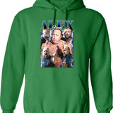 Limited Alex Jones Vintage Hoodie Gift for Woman and Man Graphic Pullover Hoodie - Green