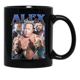 Limited Alex Jones Vintage Gift for Woman anda Man Black Coffee Mug, Gift Coffee Mug - Black