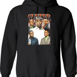 Limited Burton Guster Psych Vintage Hoodie Gift for Woman and Man Graphic Pullover Hoodie - Black