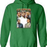 Limited Burton Guster Psych Vintage Hoodie Gift for Woman and Man Graphic Pullover Hoodie - Green