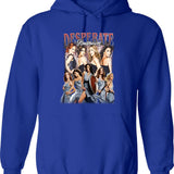 Limited Desperate Housewives Vintage Hoodie Gift for Woman and Man Graphic Pullover Hoodie - Blue