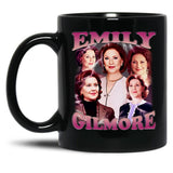 Limited Emily Gilmore Vintage Gift for Woman and Man Black Coffee Mug, Gift Coffee Mug