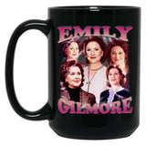 Limited Emily Gilmore Vintage Gift for Woman and Man Black Coffee Mug, Gift Coffee Mug - Black
