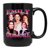 Limited Emily Gilmore Vintage Gift for Woman and Man Black Coffee Mug, Gift Coffee Mug
