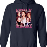Limited Emily Gilmore Vintage Hoodie Gift for Woman and Man Graphic Pullover Hoodie - Navy