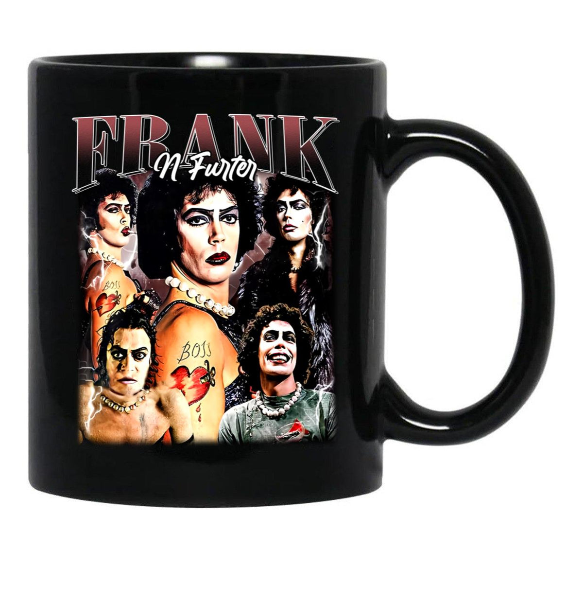 Limited Frank N Furter Vintage Gift for Woman and Man Black Coffee Mug, Gift Coffee Mug - Black