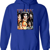 Limited Frank N Furter Vintage Hoodie Gift for Woman and Man Graphic Pullover Hoodie - Blue