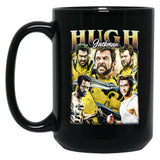 Limited Hugh Jackman Vintage Gift for Woman and Man Black Coffee Mug, Gift Coffee Mug - Black