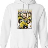 Limited Hugh Jackman Vintage Hoodie Gift for Woman and Man Graphic Pullover Hoodie - White
