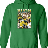 Limited Hugh Jackman Vintage Hoodie Gift for Woman and Man Graphic Pullover Hoodie - Green