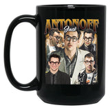 Limited Jack Antonoff Vintage Gift for Woman and Man Black Coffee Mug, Gift Coffee Mug - Black