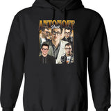 Limited Jack Antonoff Vintage Hoodie Gift for Woman and Man Graphic Pullover Hoodie - Black