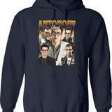 Limited Jack Antonoff Vintage Hoodie Gift for Woman and Man Graphic Pullover Hoodie - Navy