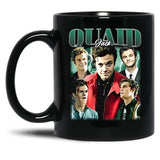 Limited Jack Quaid Vintage Gift for Woman and Man Black Coffee Mug, Gift Coffee Mug