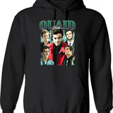 Limited Jack Quaid Vintage Hoodie Gift for Woman and Man Graphic Pullover Hoodie - Black
