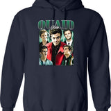 Limited Jack Quaid Vintage Hoodie Gift for Woman and Man Graphic Pullover Hoodie - Navy