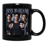 Limited Jess Mariano Vintage Gift for Woman and Man Black Coffee Mug, Gift Coffee Mug - Black