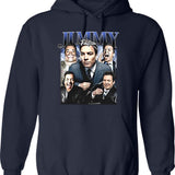 Limited Jimmy Fallon Vintage Hoodie Gift for Woman and Man Graphic Pullover Hoodie - Navy