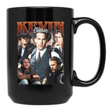 Limited Kevin Costner Vintage Gift for Woman and Man Black Coffee Mug, Gift Coffee Mug