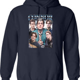 Limited Kit Connor Vintage Hoodie Gift for Woman and Man Graphic Pullover Hoodie - Navy