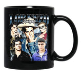 Limited Lorenzo Zurzolo Vintage Gift for Woman and Man Black Coffee Mug, Gift Coffee Mug - Black