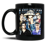 Limited Lorenzo Zurzolo Vintage Gift for Woman and Man Black Coffee Mug, Gift Coffee Mug