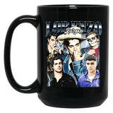 Limited Lorenzo Zurzolo Vintage Gift for Woman and Man Black Coffee Mug, Gift Coffee Mug - Black
