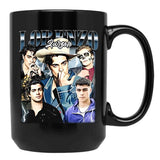 Limited Lorenzo Zurzolo Vintage Gift for Woman and Man Black Coffee Mug, Gift Coffee Mug