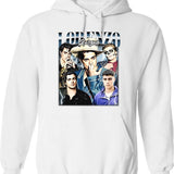 Limited Lorenzo Zurzolo Vintage Hoodie Gift for Woman and Man Graphic Pullover Hoodie - White