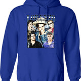 Limited Lorenzo Zurzolo Vintage Hoodie Gift for Woman and Man Graphic Pullover Hoodie - Blue