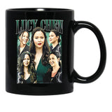 Limited Lucy Chen Vintage Gift for Woman and Man Black Coffee Mug, Gift Coffee Mug - Black
