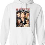 Limited Matthew Lillard Vintage Hoodie Gift for Woman and Man Graphic Pullover Hoodie - White